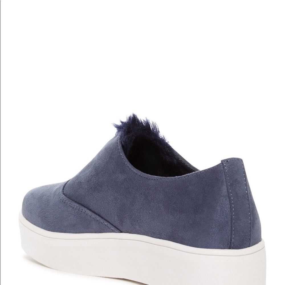 Catherine Malandrino blue suede shoes size 10 - Picture 4 of 6